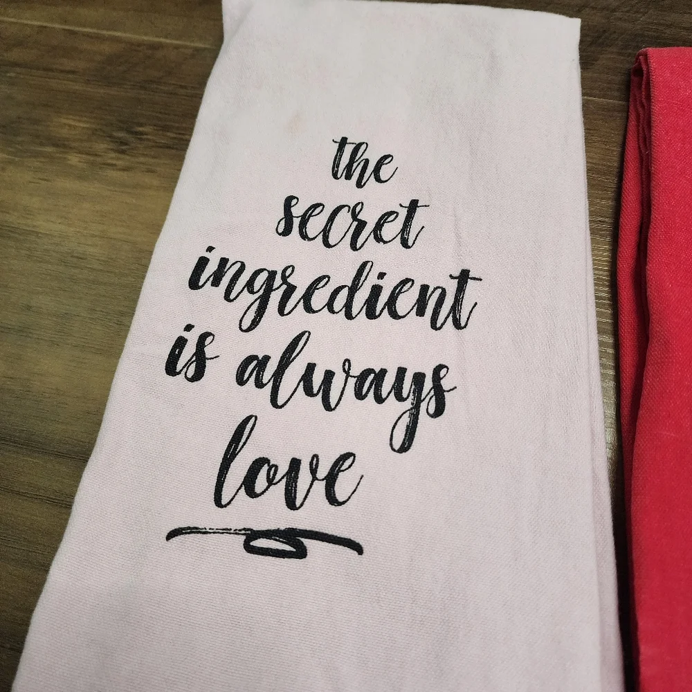 Pier 1 Imports | Valentine's Kitchen Towels